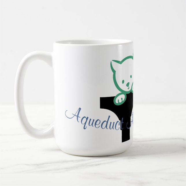 AAH Hund Kattkurva Kaffemugg (Vänster)