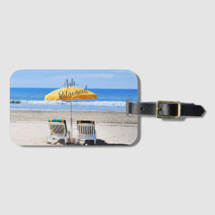 Aah..Pension, en dag på stranden Bagagebricka