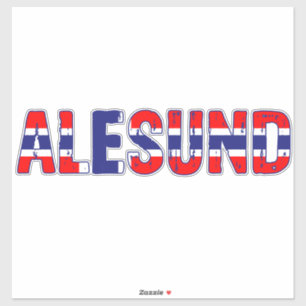 Aalesund Norge Klistermärken