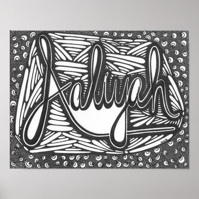 Aaliyah Poster (Framsidan)