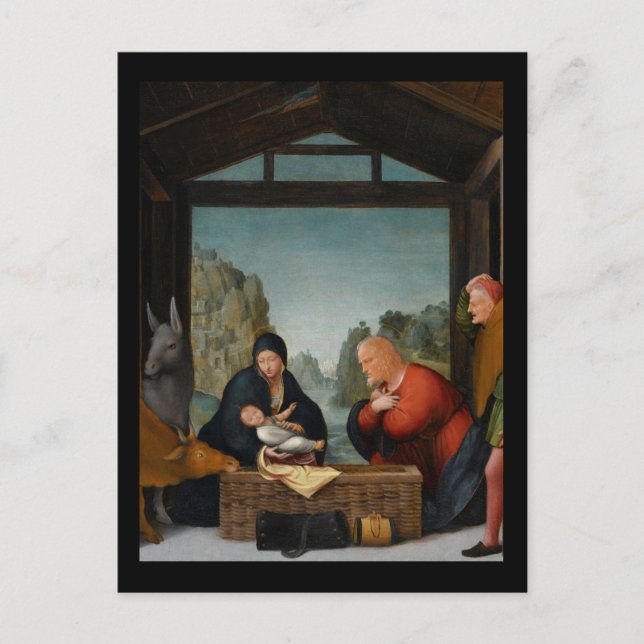 Aanbudding der Herders Abiding Shepherdss Vykort (Framsida)