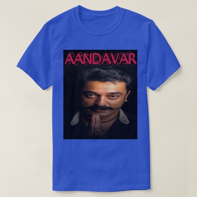 Aandavar kamal hassan Virumandi design T Shirt (Design framsida)