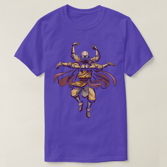 Aang 6 Avatarstat T Shirt (Design framsida)