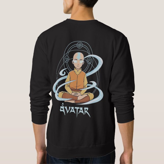 Aang – Balans över krig Lång Ärmad Tröja (Baksida)