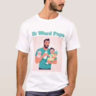 Aankondiging Ik Word Papa - Stoer Zwangerschap Des T Shirt