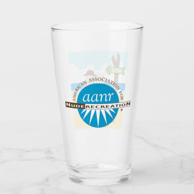 AANR-glas med par Glaskopp (Framsida)