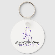 AAOH-nyckelkedja med flerfärgat bokstäver