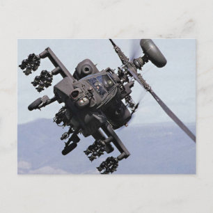 Aapache Attack Helicopter Vykort