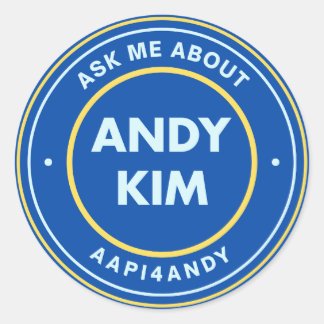 AAPI4Andy Stickers Runt Klistermärke