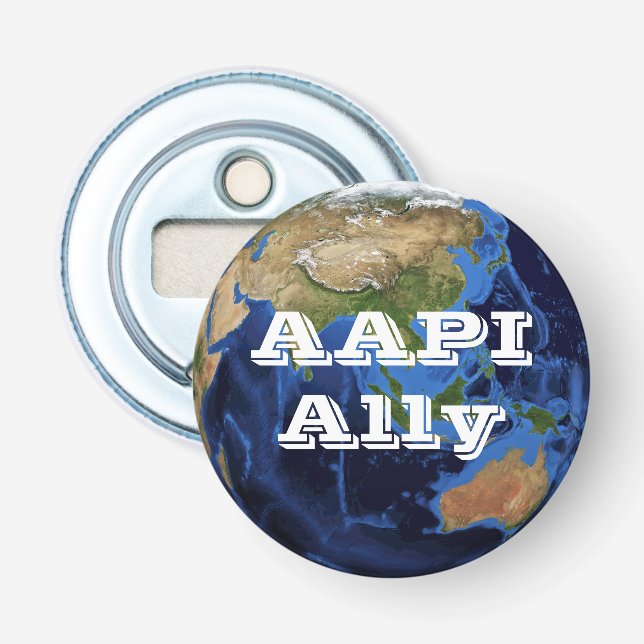 AAPI Ally Flasköppnare (Framsidan)