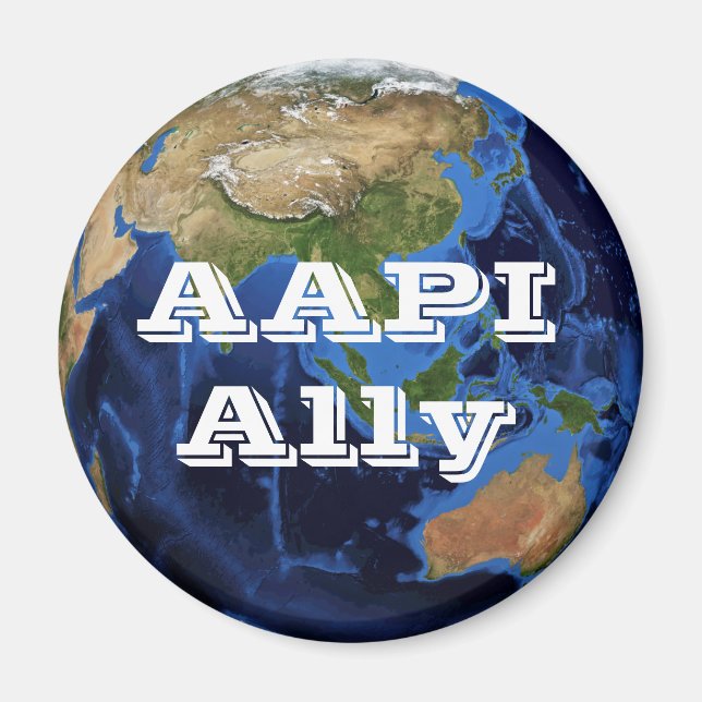 AAPI Ally Magnet (Framsidan)