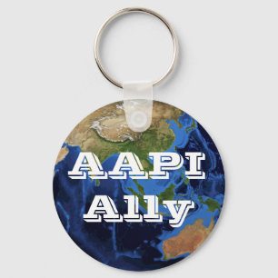 AAPI Ally Nyckelring