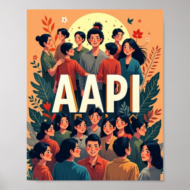 AAPI ALLY POSTER (Framsidan)