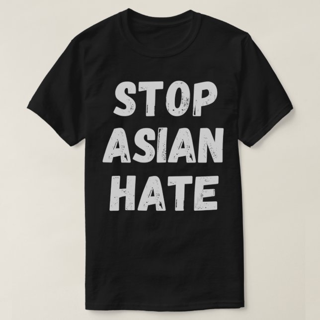 AAPI Stop Asian Hate  #StopAsianHate Equal Rights  T Shirt (Design framsida)
