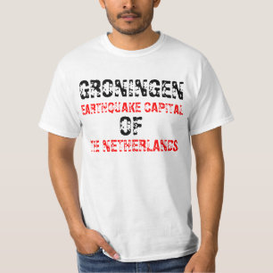 Aardbeving Groningen Tee Shirt