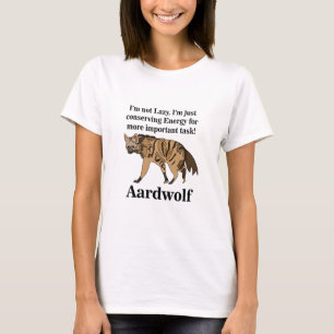 Aardulv Hyena Spirit Animal Lover T Shirt