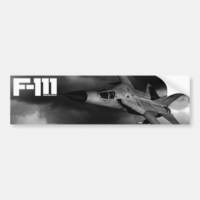 Aardvark F-111 Bildekal (Framsidan)
