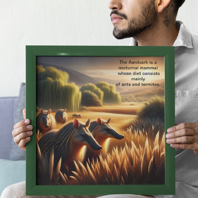 Aardvark Harmony in Nature Poster (Skapare uppladdad)