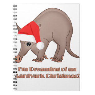 Aardvark jul anteckningsbok