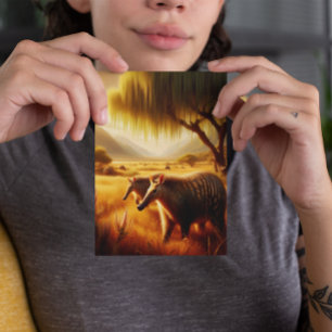 Aardvark Serene Wildlife Harmony Vykort