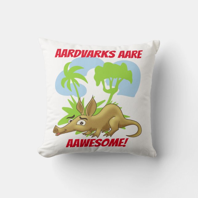 Aardvarks Aare ACool Kudde (Framsida)