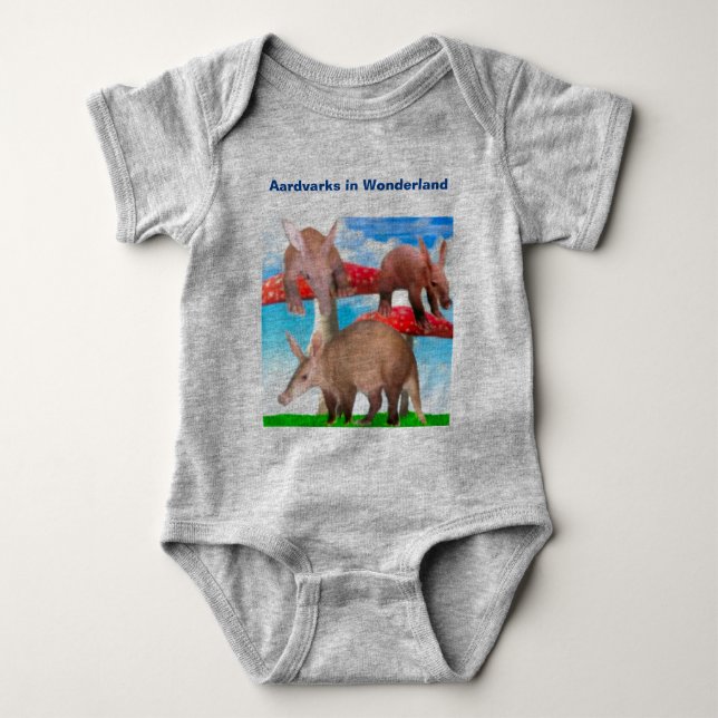 Aardvarks i Wonderland T Shirt (Framsida)