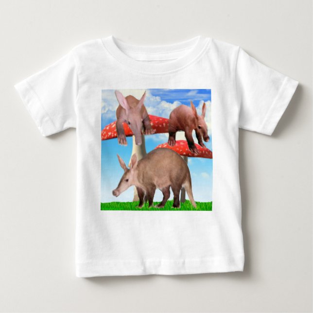 Aardvarks in Wonderland T-Shirt (Framsida)