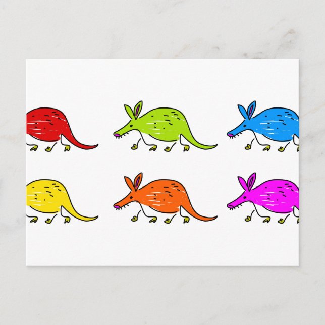 Aardvarks Vykort (Framsida)