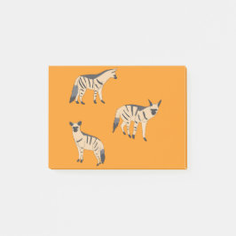 Aardwolves post-it block