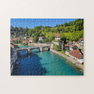 Aare River, Bern, Schweiz Pussel