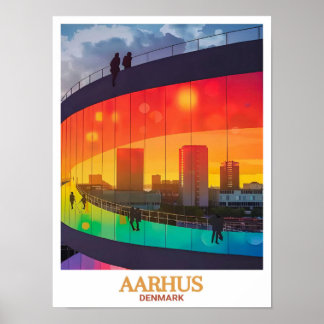 Aarhus Wall Art - Framed ARoS Aarhus Art Museum  Poster