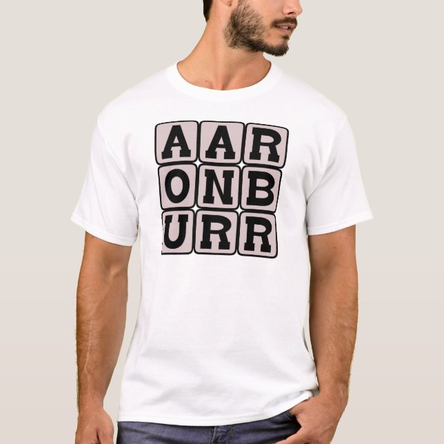 Aaron Burr, Berömd Duellant Tröja (Framsida)