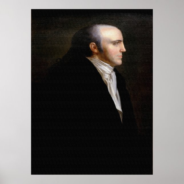 AARON BURR Porträtt av John Vanderlyn Poster (Framsidan)