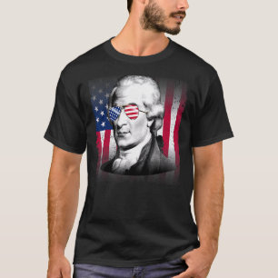 Aaron Burr USA flagga Patriotic American Flagga 4: T Shirt