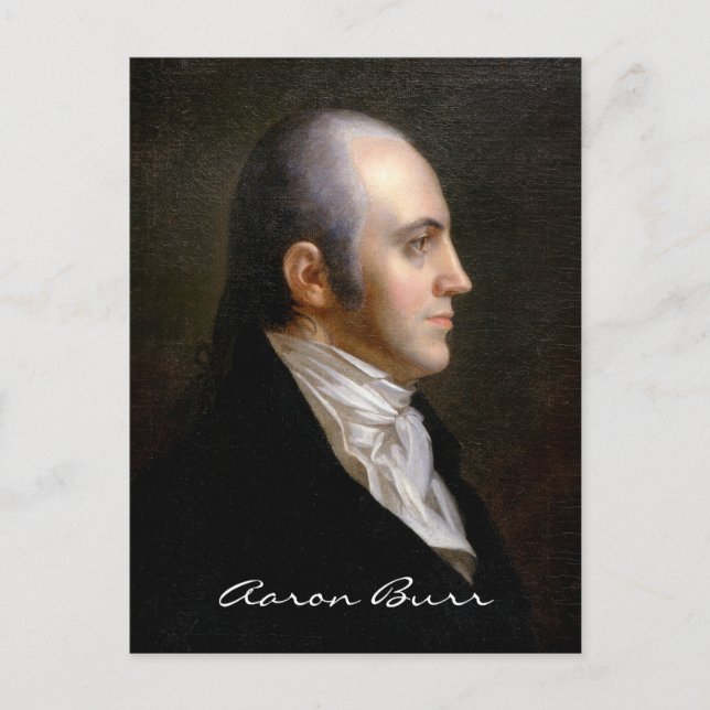 Aaron Burr Vykort (Framsida)