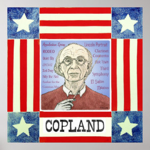 Aaron Copland tryck