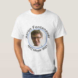 Aaron Fondenauer för NYC Mayor 2021 T Shirt