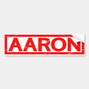 Aaron Frimärke Bildekal