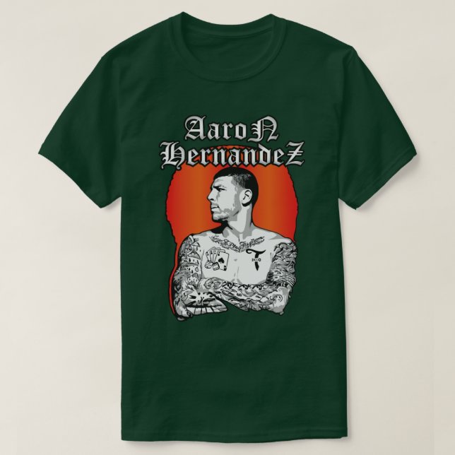 AARON Hernandez Classic T Shirt TeeNbspShirt I Lov (Design framsida)