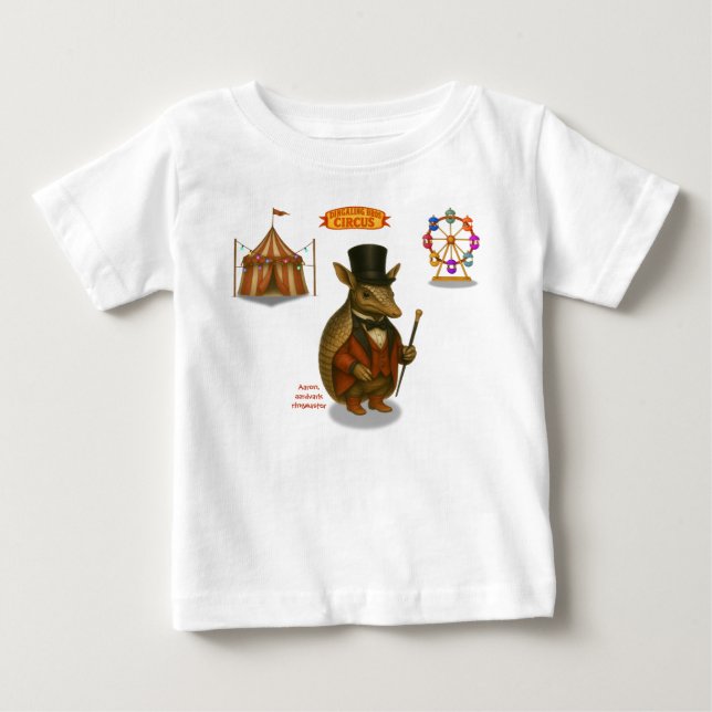 Aaron, jordsvin ringmaster t shirt (Framsida)