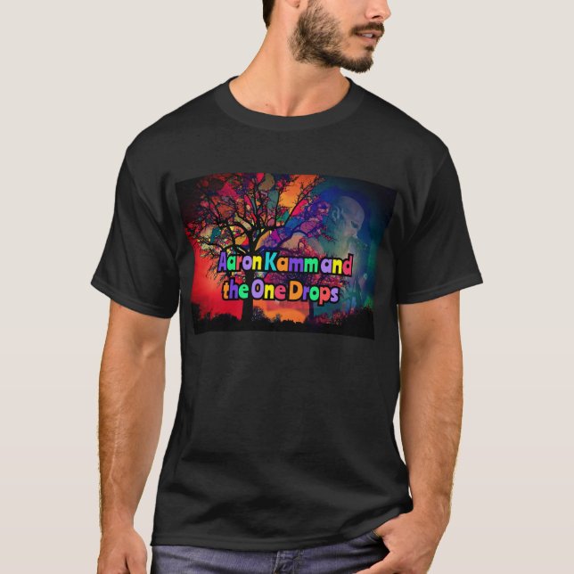 Aaron Kamm singing shirt T Shirt (Framsida)