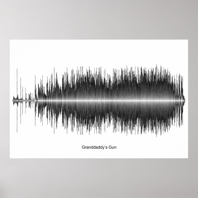 Aaron Lewis Granddaddys gun Poster (Framsidan)