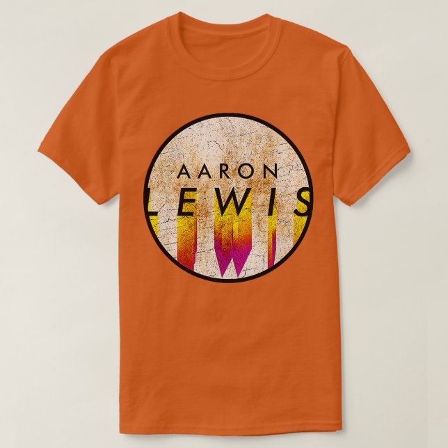 AARON LEWIS T SHIRT (Design framsida)