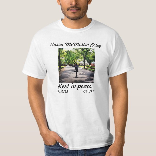 Aaron McMullen-Coley T-shirt (Framsida)