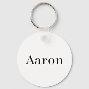 Aaron Namn Keychain Nyckelring