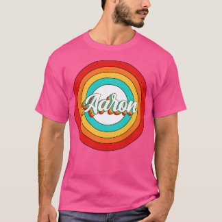 Aaron Namn Shirt Vintage Aaron Circle T