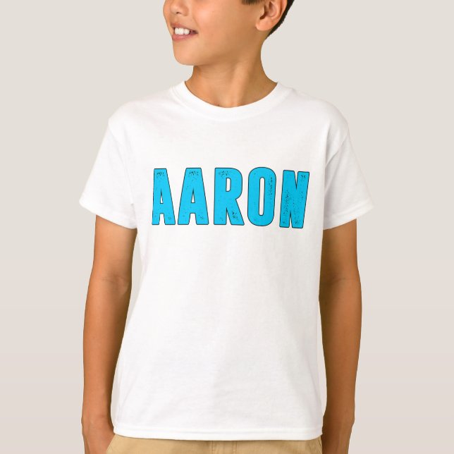 Aaron namn t shirt (Framsida)