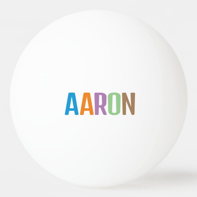 Aaron Pingisboll (Framsidan)