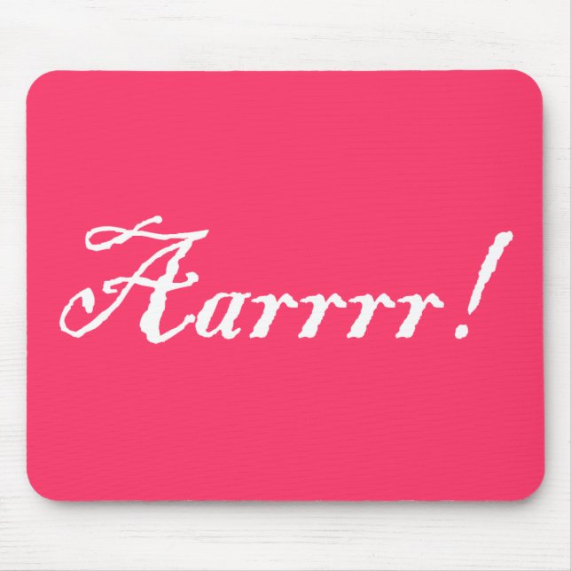 Aarrrr! , Mousepad Musmatta (Framsidan)