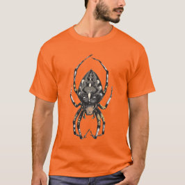 Aart Barn Spider Färgad Orange T Shirt